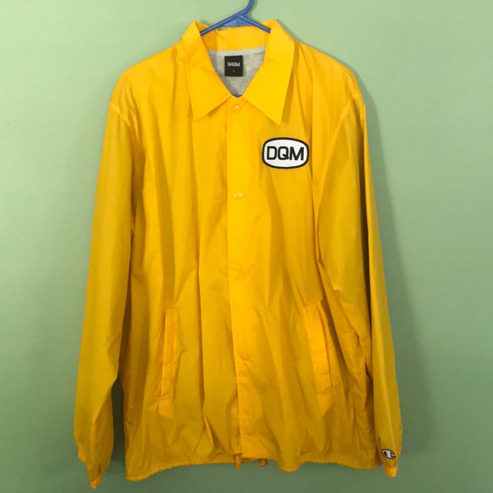 DQM x Champion Yellow Lightweight Jacket